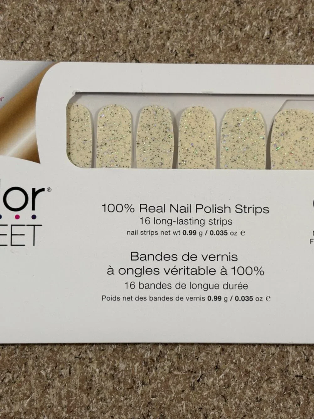 Color Street 100% Real Nail Polish Strips 5ct (16 long-lasting strips each) #2